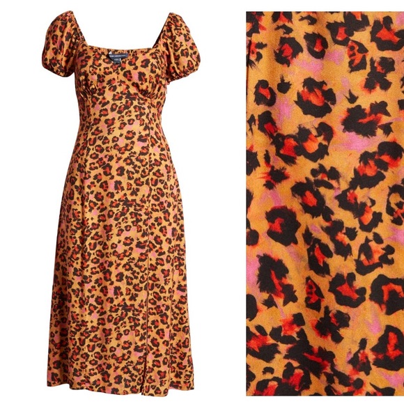 French connection leopard dress. 2 - Picture 6 of 16